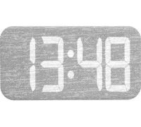 TFA Dostmann 60.2042.02 à quartz Réveil blanc, gris Heures de réveil 3 grand écran