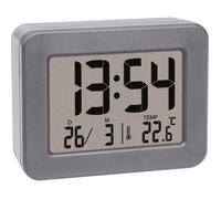 TFA Dostmann 60.2044.10 à quartz Réveil gris Heures de réveil 1