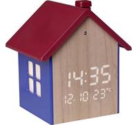 TFA Dostmann Réveil numérique Maison Enfants, 60.2046.06, Heure/Date/température intérieure, avec Fonction veilleuse, idéal dans Le Couloir/l'entrée/la Chambre d'enfant, écran Invisible, coloré