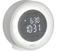TFA Dostmann 60.2047.02 à quartz Simulateur d'aube blanc Heures de réveil 1 lumière d'ambiance