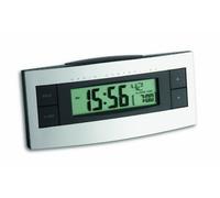 TFA-Dostmann 60.2511 réveille-matin Réveil numérique Noir, Argent