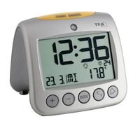 TFA-Dostmann 60.2514 réveille-matin Réveil numérique Argent