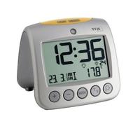 TFA-Dostmann 60.2514 réveille-matin Réveil numérique Argent
