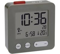 TFA Dostmann Réveil radiopiloté 60.2545.10 Anthracite Heures de réveil 1