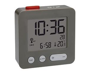 TFA Dostmann 60.2545.10 radiopiloté(e) Réveil Anthracite Heures de réveil 1