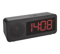 TFA Dostmann 60.2546.01 radiopiloté(e) Réveil noir Heures de réveil 1