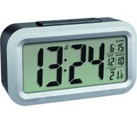 TFA Dostmann 60.2553.01 Réveil radio noir, argent heures d'alarme 1 (60.2553.01)