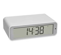 TFA Dostmann 60.2560.02 radiopiloté(e) Réveil blanc Heures de réveil 1