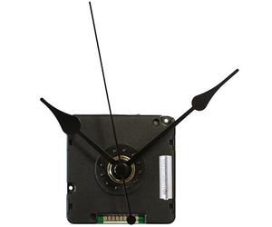 TFA Dostmann 60.3024.01 Mécanisme Horloge Quartz avec Set d'aiguilles (Noir avec Batterie)