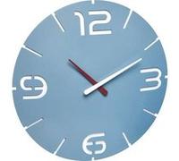 Horloge murale TFA Dostmann 60.3047.14 à quartz 35 cm x 3.5 cm bleu mer