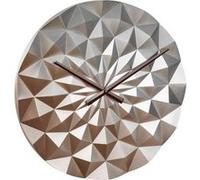 TFA Dostmann 60.3063.51 à quartz Horloge murale 396 mm x 44 mm or rose, métallique rose