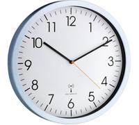 TFA Dostmann Horloge murale 60.3517.55 radiopilotée 30,5 x 4,5 cm aluminium mat