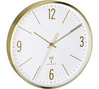 Horloge murale TFA Dostmann 60.3534.53 radiopiloté(e) 300 mm x 45 mm x 300 mm or