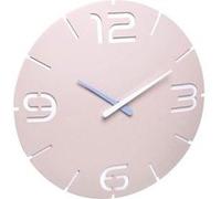 Horloge murale TFA Dostmann 60.3536.16 radiopiloté(e) 35 cm x 3.5 cm rose