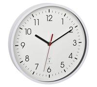 Horloge murale TFA Dostmann 60.3550.02 radiopiloté(e) 24.5 cm x 4.2 cm blanc