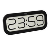 TFA Dostmann 60.4514.01 radiopiloté(e) Horloge murale 28 mm x 321 mm x 140 mm noir noir G