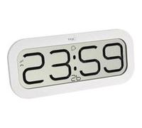 TFA Dostmann 60.4514.02 radiopiloté(e) Horloge murale 28 mm x 321 mm x 140 mm blanc