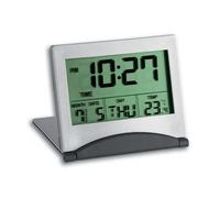 TFA-Dostmann 98.1054 réveille-matin Réveil numérique Gris, Argent