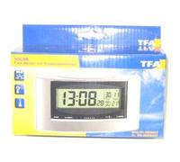 TFA-Dostmann 98.1071 réveille-matin Réveil numérique Noir, Argent