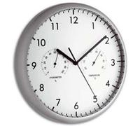 TFA-Dostmann 98.1072 Horloge murale et de table Horloge à quartz Rond Argent