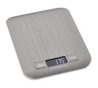 TFA Dostmann AMARETTI Balance de cuisine numérique Plage de pesée (max.)=10000 g argent 140 x 180 x 20