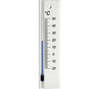 TFA Dostmann Analoges Innenthermometer aus Buche Thermomètre blanc 12.1053.09