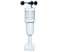 TFA Dostmann Anémomètre 30.3801.02 pour WLAN 35.8001/35.8002 (App 35.8000) vitesse du vent, blanc