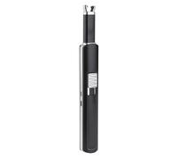 TFA Dostmann Briquet électronique - 98.1119.01 - Arc électrique - Allume-Bougie - Rechargeable par USB - Noir - 192 x 26 x 19 mm (L x l x H)
