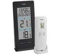 TFA Dostmann Buddy Thermomètre numérique radiopiloté noir 30.3072.01