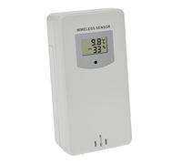 TFA Dostmann Capteur supplémentaire/remplacement, 30.3253.02, pour station météo Luna (35.1165.01) et OAK (35.1167.54), capteur d'humidité et de température, blanc