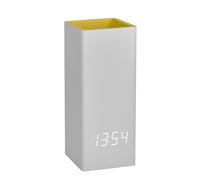 TFA Dostmann 60.2041.15 à quartz Horloge de table gris, jaune