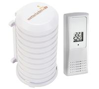TFA Dostmann Émetteur de rechange avec écran, 30.3208.02 (blanc avec boîtier de protection)…