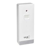 TFA Dostmann Emetteur de température, 30.3246.02, pour la transmission sans fil de la température extérieure, pour station météo radio Weather Boy (35.1159), blanc