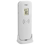 TFA Dostmann Émetteur de température 30.3250.02 – radio 433 MHz, supplémentaire, écran, blanc