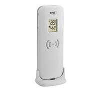 TFA Dostmann Emetteur Thermo Hygro, 30.3249.02, capteur pour stations sans fil 30.3057.01, 30.3058.01, 35.1129, 35.1139.01, 35.1140,01, 35.1145, 35.1150, 35.1161, 35.1162, 35.1164, 35.1124, blanc