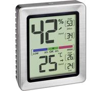 TFA Dostmann EXACTO Thermo-hygromètre argent 30.5047.54.K