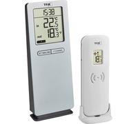 TFA Dostmann Funk-Thermometer LOGOneo Thermomètre numérique radiopiloté argent