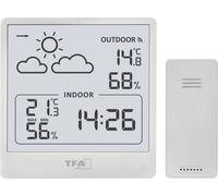 TFA Dostmann Funk-Wetterstation CLEO 35.1176.02 Station météo radiopilotée Prévisions météorologiques 12 à 24 heures Nombre de