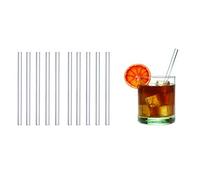TFA Dostmann GlasWerk Short Glas Pailles, 14.2015.10, 10 pièces, lavables au lave-vaisselle, pour cocktails