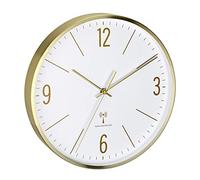 Horloge murale TFA Dostmann 60.3534.53 radiopiloté(e) 300 mm x 45 mm x 300 mm or