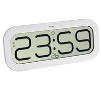 TFA Dostmann 60.4514.02 radiopiloté(e) Horloge murale 28 mm x 321 mm x 140 mm blanc