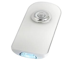 TFA Dostmann Lampe de sécurité LED multifonctions, 43.2034.02, fonction veilleuse, avec détecteur de mouvement, blanc