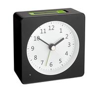 TFA Dostmann Loom 60.1031.01 Réveil analogique avec éclairage Automatique avec Fonction Snooze Noir/Vert 81 x 42 x 83 mm