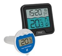 TFA Dostmann Marbella 2 Thermomètre numérique sans fil pour piscine ou