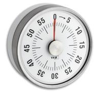 TFA-Dostmann 38.1028.10 réveille-matin Noir, Gris