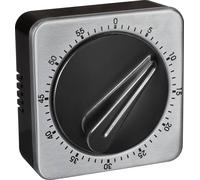 TFA Dostmann Minuteur noir analogique
