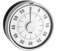 TFA Dostmann Minuteur rond de cuisine anthracite TFA