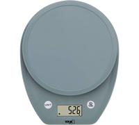 TFA Dostmann MOCHI Balance de cuisine numérique 50.2007.20 avec affichage LCD, calcul du volume pour lait, balance alimentaire, jusqu'à 5 kg, léger, avec tampons en caoutchouc, vert