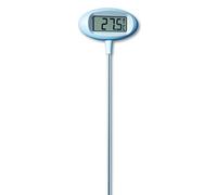 TFA Dostmann Orion thermomètre de jardin numérique design, 30.2024.06, grand écran, à planter dans le sol, résistant aux intempéries