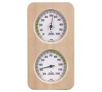 TFA Dostmann Oslo Thermohygromètre pour sauna synthétique résistant à la chaleur en bois massif 131 x 34 x 240 mm (L x l x H)